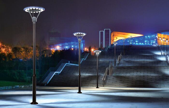 东莞七度照明广场景观灯夜景亮化效果图