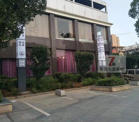 二十四字社会主义核心价值观景观灯柱图片样式1